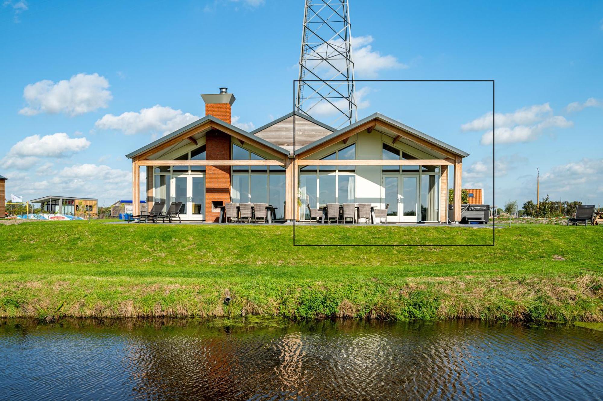 Hotel Recreatiepark Tusken De Marren Akkrum Exteriér fotografie