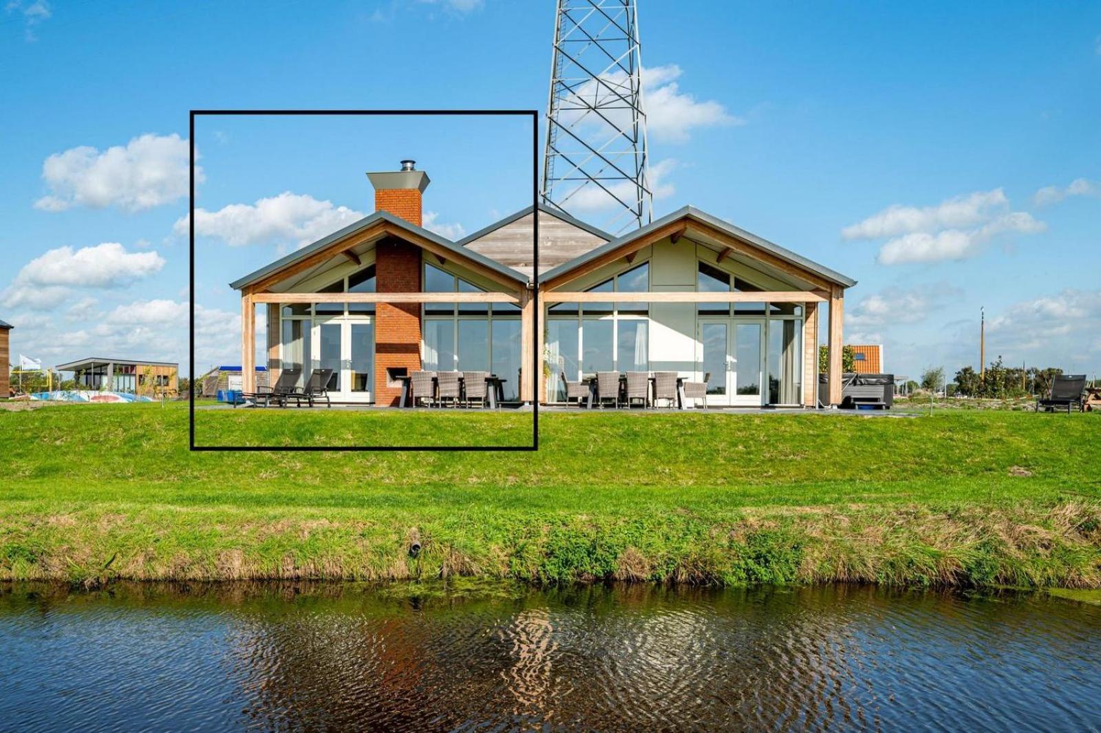 Hotel Recreatiepark Tusken De Marren Akkrum Exteriér fotografie